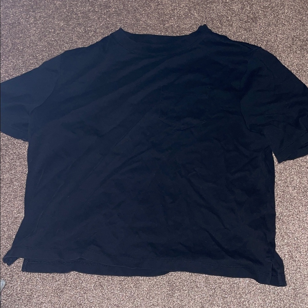 a new day Black Short Sleeve Tee
